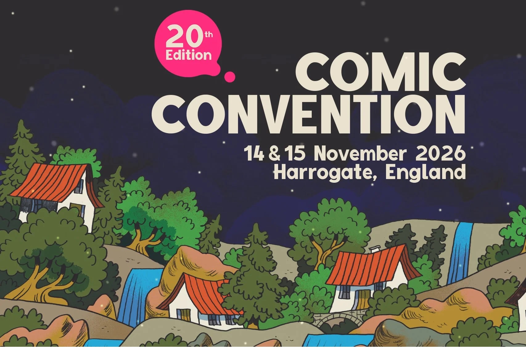 Thought Bubble Comic Convention – 14 & 15 November 2026, Harrogate