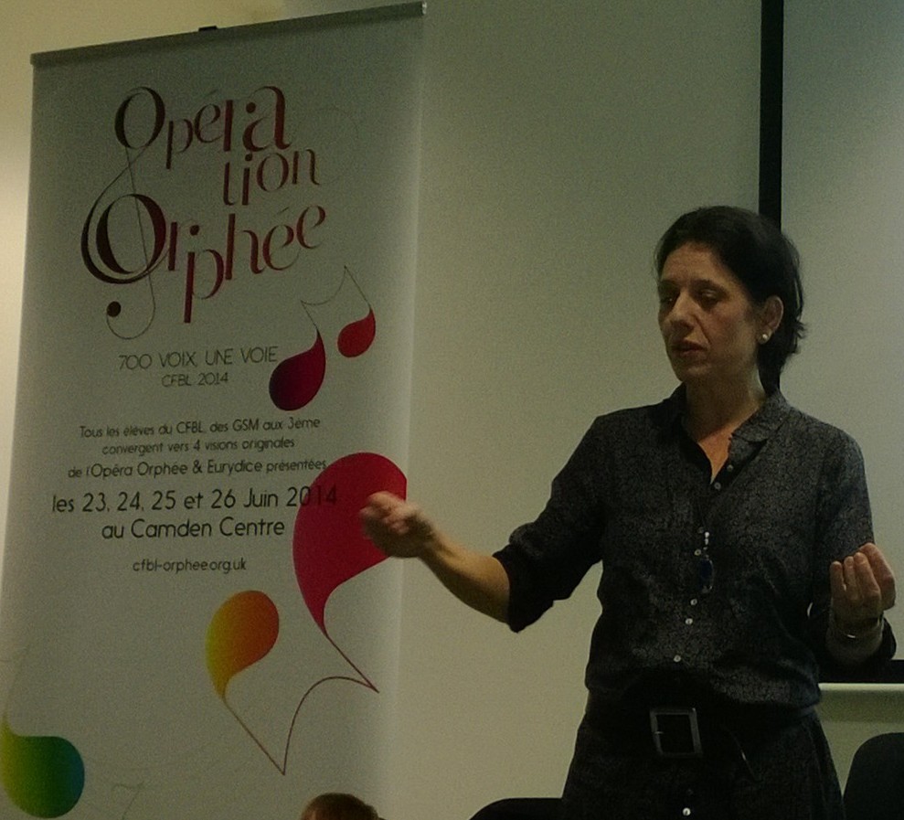 Anne Collis présente l’opération Orphée : 700 voix, une voie !