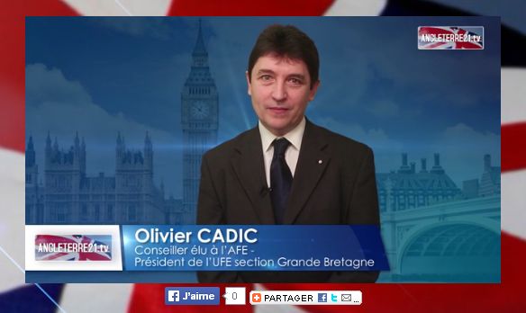 Voeux 2014 Olivier Cadic sur TV Angleterre21