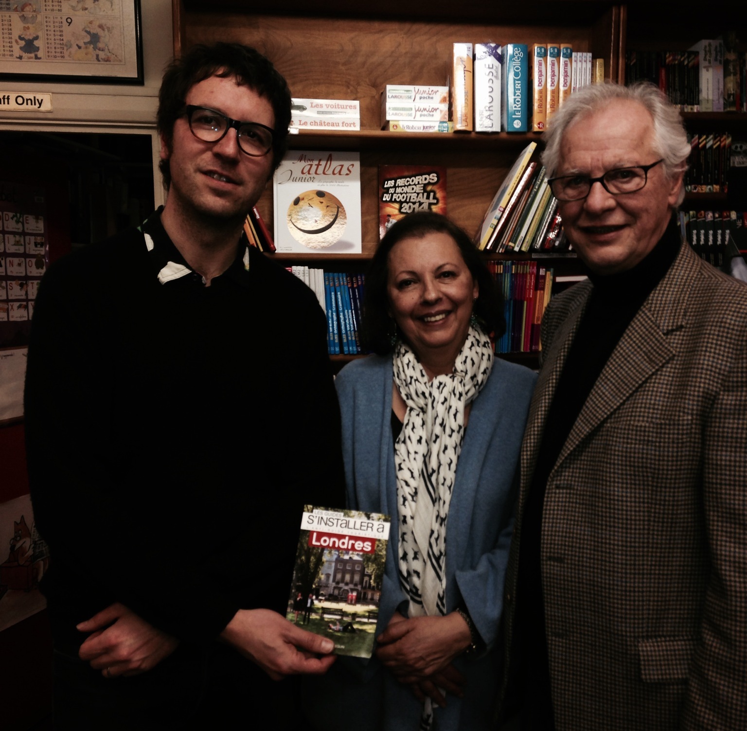 Samuel Pétrequin présente "S'installer à Londres" aux côtés de Laure et Robert Zaigue à la French Bookshop